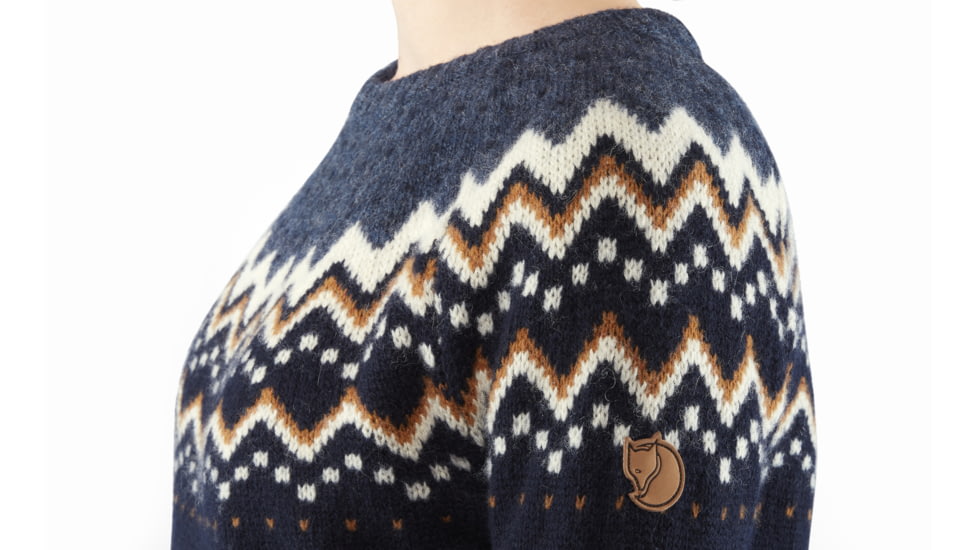 Fjallraven Ovik Knit Sweater - Womens, Dark Navy, Large, F89941-555-L