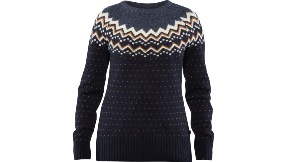 Fjallraven Ovik Knit Sweater - Womens, Dark Navy, Large, F89941-555-L