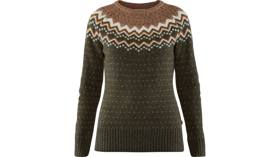 Fjallraven Ovik Knit Sweater - Womens, Deep Forest, Extra Small, F89941-662-XS