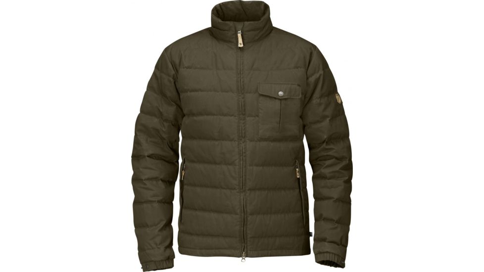 Fjallraven Ovik Lite Jacket - Men's-Dark Olive-Medium