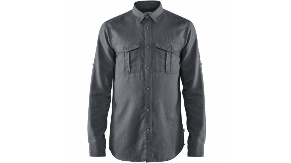 Fjallraven Ovik Long Sleeve Travel Shirt - Mens, Dusk, Small, F82999-42-S