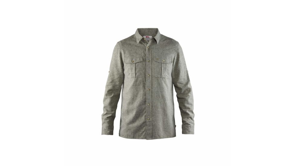 Fjallraven Ovik Long Sleeve Travel Shirt - Mens, Green, Small, F82999-620-S