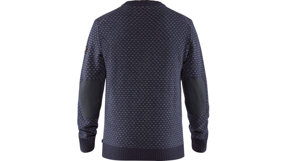 Fjallraven Ovik Nordic Sweater - Mens, Dark Navy, Small, F82020-555-S