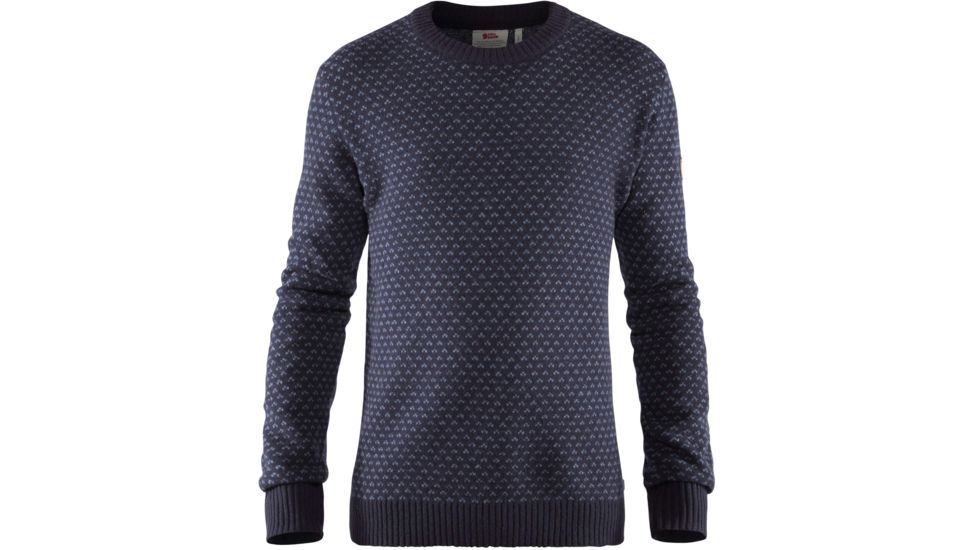 Fjallraven Ovik Nordic Sweater - Mens, Dark Navy, Small, F82020-555-S