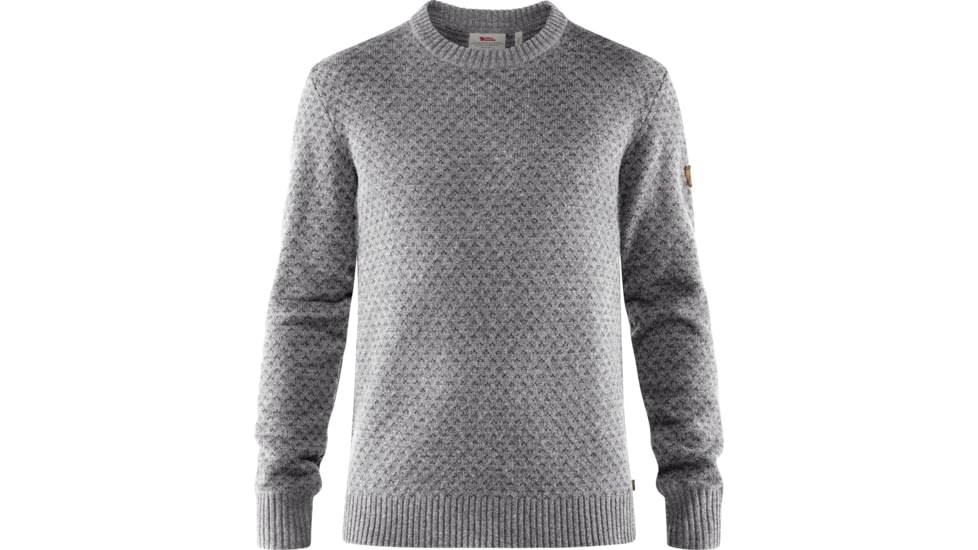 Fjallraven Ovik Nordic Sweater - Mens, Grey, 2XL, F82020-020-XXL