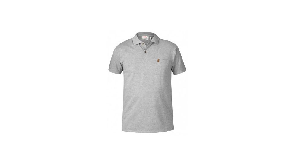Fjallraven Ovik Pique Shirt - Men's-Grey-Medium