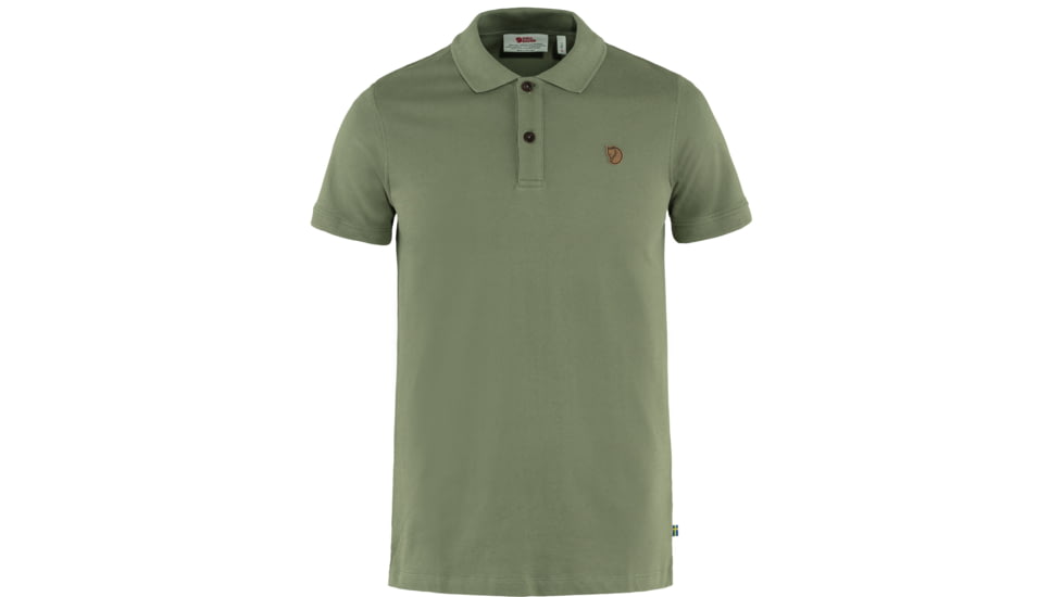 Fjallraven Ovik Polo Shirt - Mens, Green, Small, F81511-620-S