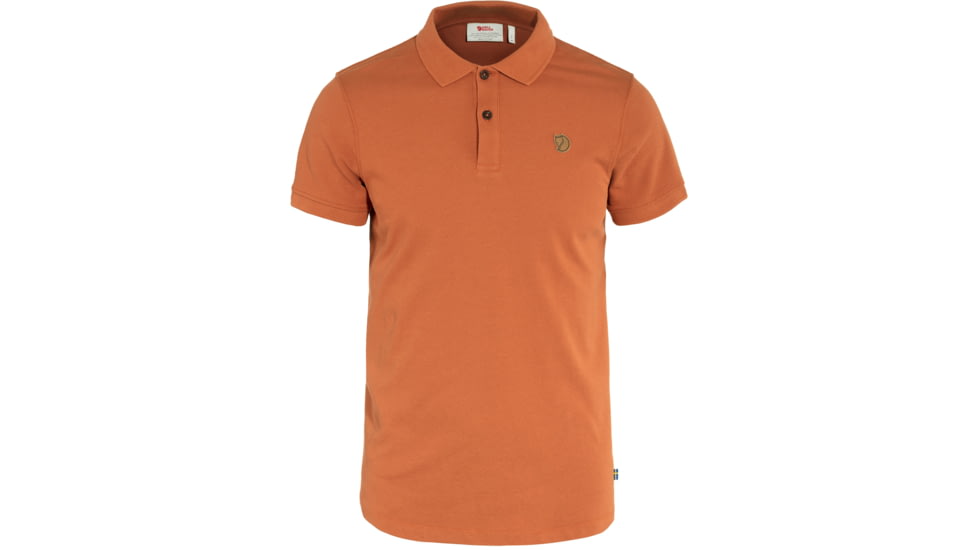Fjallraven Ovik Polo Shirt - Mens, Terracotta Brown, Large, F81511-243-L