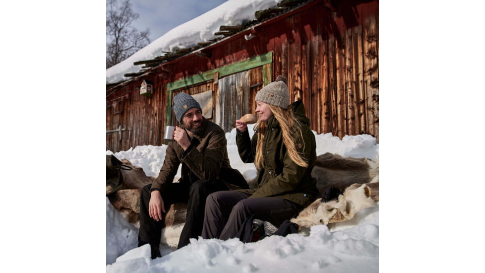 Fjallraven Ovik Pom Hat, Grey, One Size, F84769-020-OS