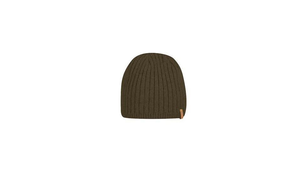 Fjallraven Ovik Rib Beanie, Dark Olive, OSFA F77304-633