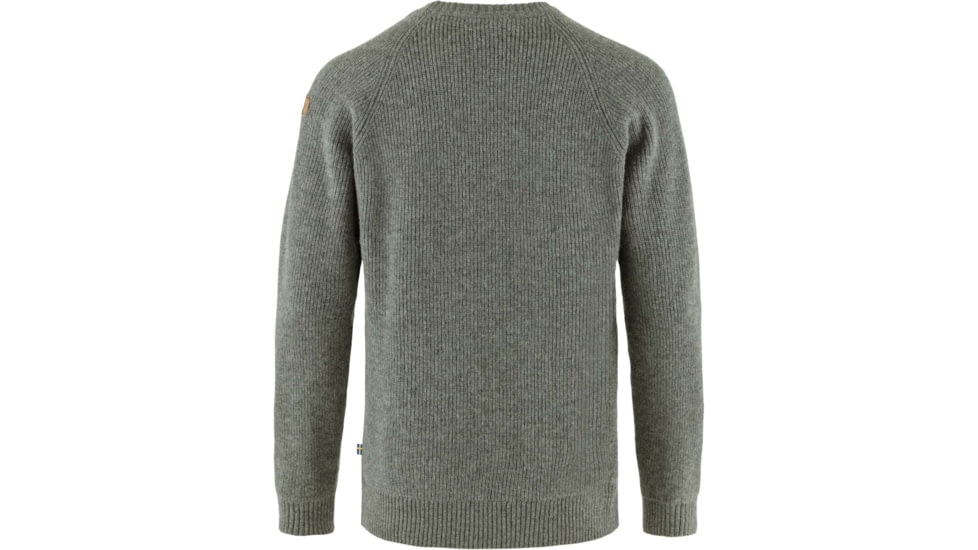 Fjallraven Ovik Rib Sweater - Mens, Grey, Extra Small, F87165-020-XS