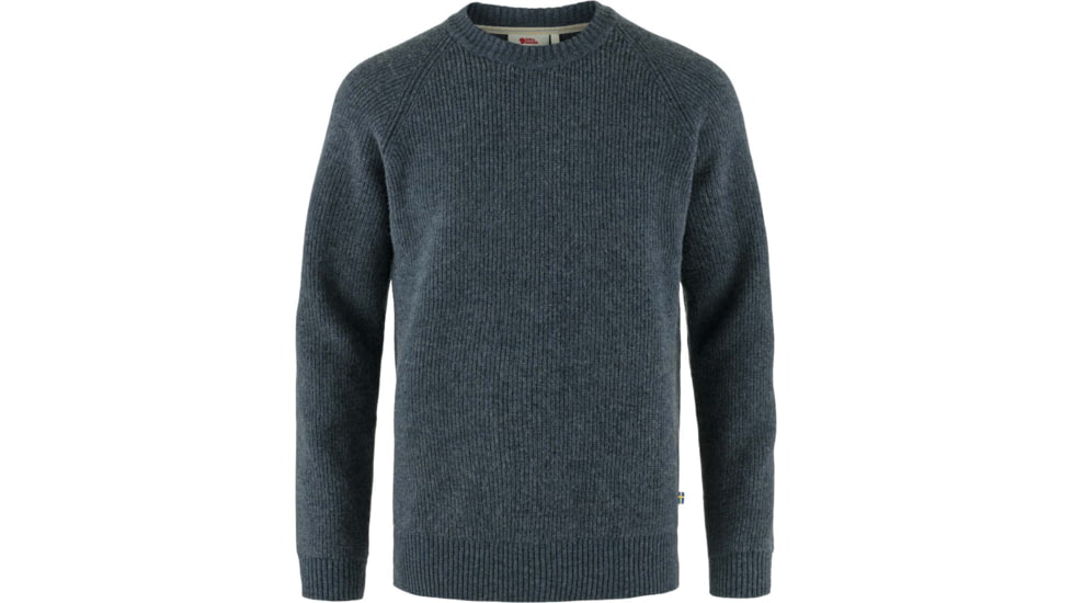 Fjallraven Ovik Rib Sweater - Mens, Navy, Small, F87165-560-S