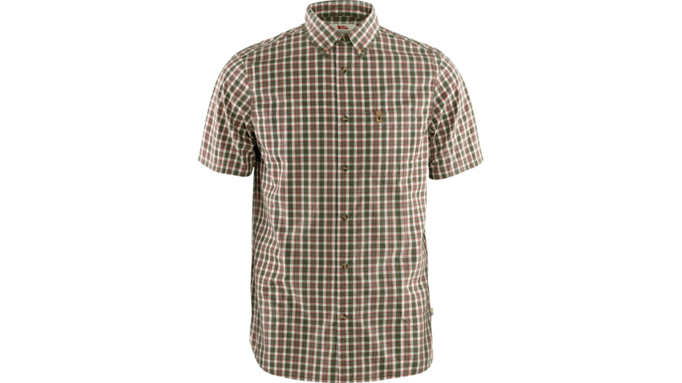 Fjallraven Ovik Short Sleeve Shirt - Mens, Laurel Green, Extra Small, F81923-625-XS
