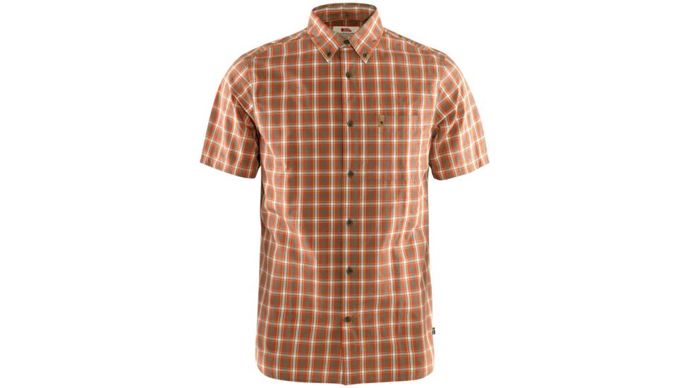 Fjallraven Ovik Short Sleeve Shirt - Mens, Light Olive, Large, F81923-622-L