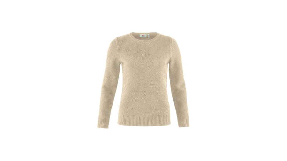 Fjallraven Ovik Structure Sweater - Womens, Chalk White, Extra Small, F89775-113-XS