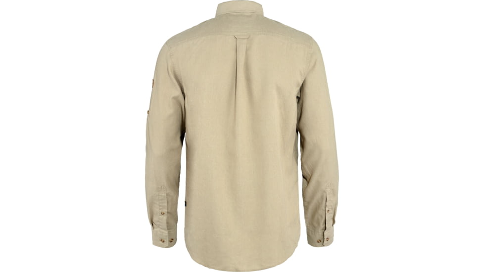 Fjallraven Ovik Travel Long Sleeve Shirt - Mens, Sand Stone, Medium, F87208-195-M