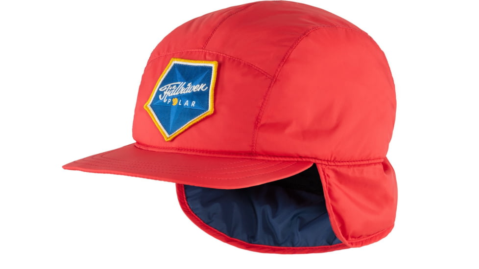 Fjallraven Polar Padded Cap, True Red, Small/Medium, F78005-334-S/M