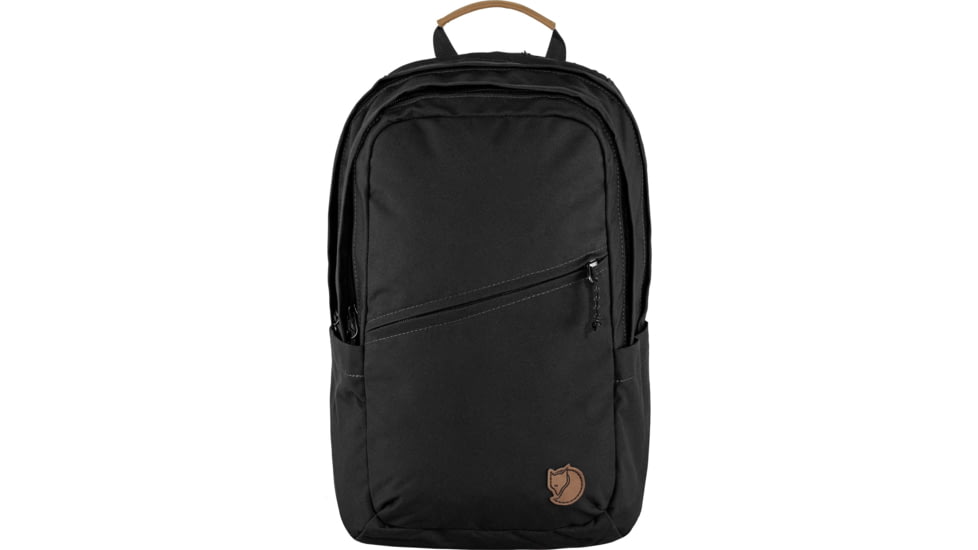 Fjallraven Raven 20 Backpack, Black, One Size, F23344-550-One Size