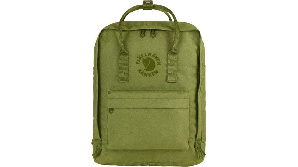 Fjallraven Re-Kanken Backpack, Spring Green, One Size, F23548-607