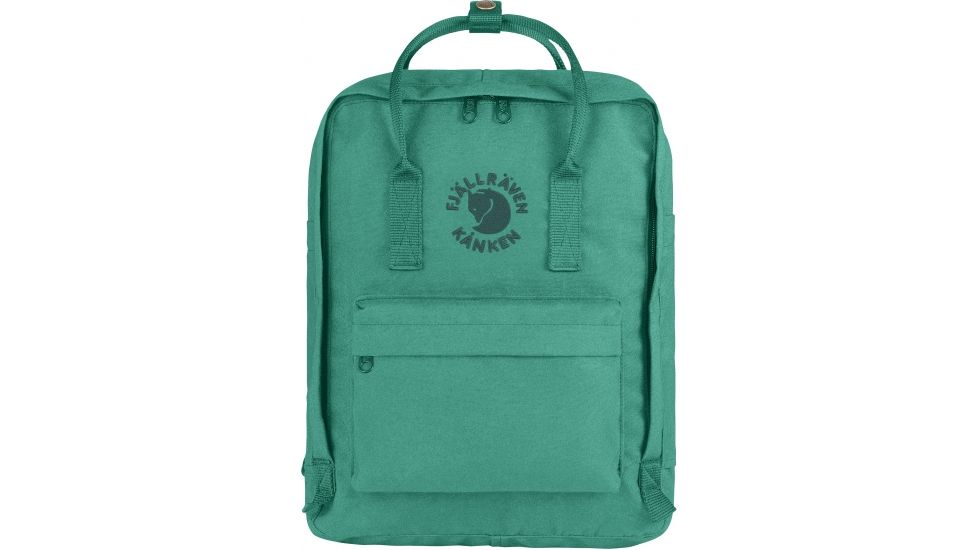 Fjallraven Re-Kanken Backpack, Emerald, One Size, F23548-644
