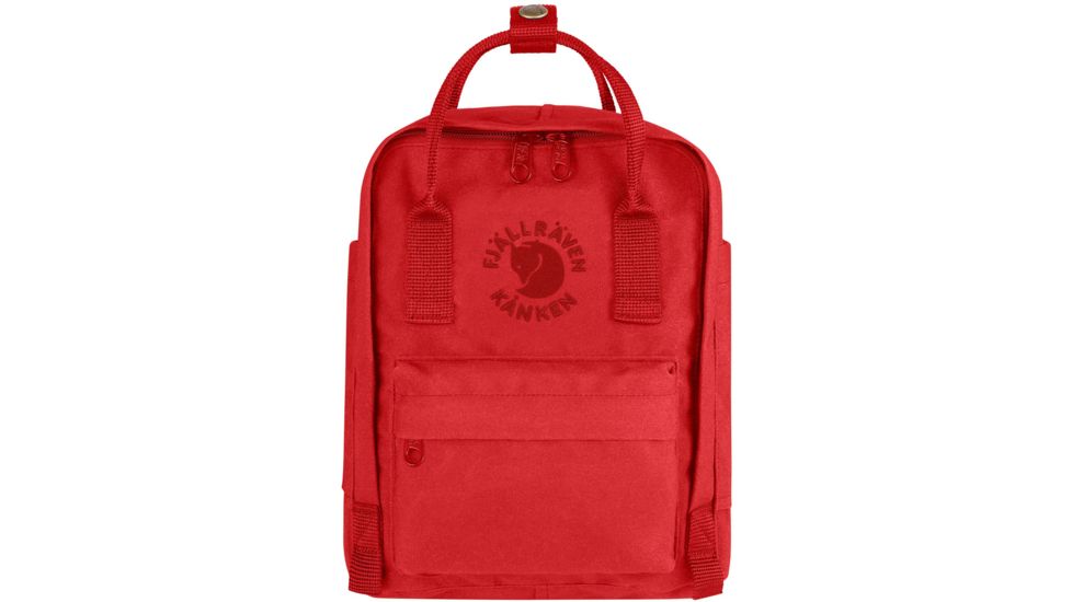 Fjallraven Re-Kanken Mini Backpack - Kids, Red, One Size, F23549-320