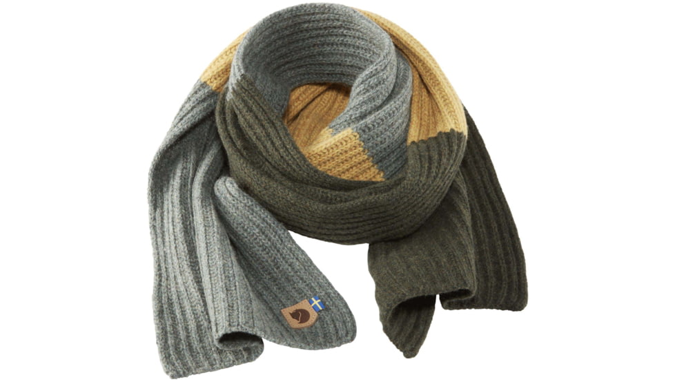 Fjallraven Re-Wool Scarf, Thunder Grey, One Size, F78001-026-OneSize