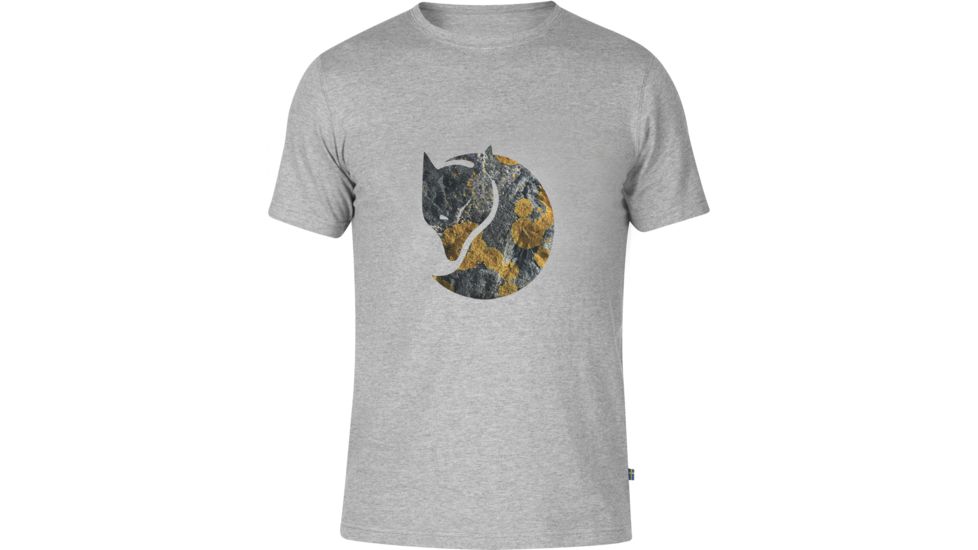 Fjallraven Rock Logo T-Shirt - Men's-Grey-XX-Large