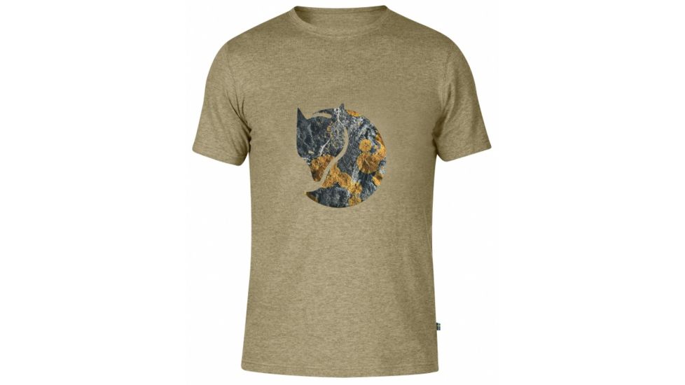 Fjallraven Rock Logo T-Shirt Mens, Cork, XL F81954-218-XL