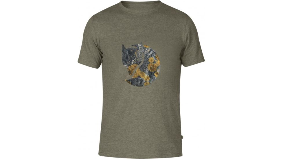 Fjallraven Rock Logo T-Shirt Mens, Tarmac, XL F81954-246-XL