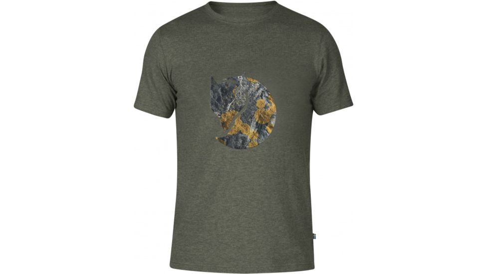 Fjallraven Rock Logo T-Shirt Mens, Mountain Grey, XL F81954-32-XL