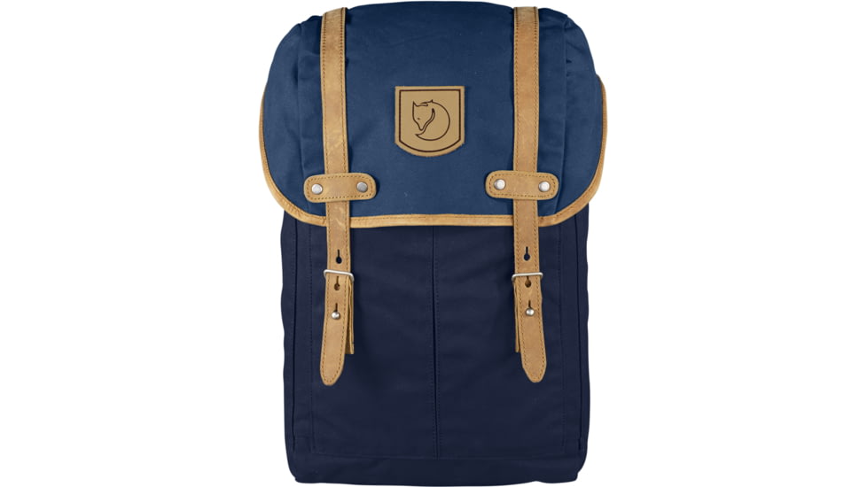 Fjallraven Rucksack No.21 Small Backpack-Dark Navy/Uncle Blue