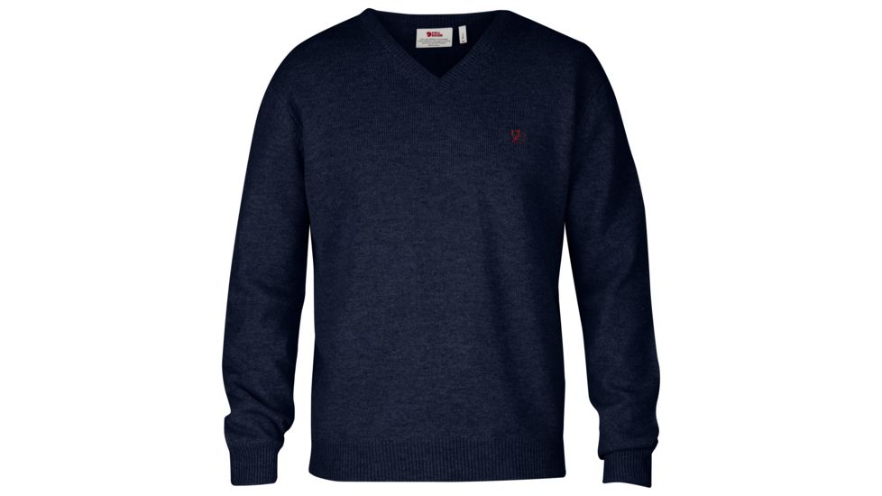 Fjallraven Shepparton Sweater - Mens-Dark Navy-X-Large