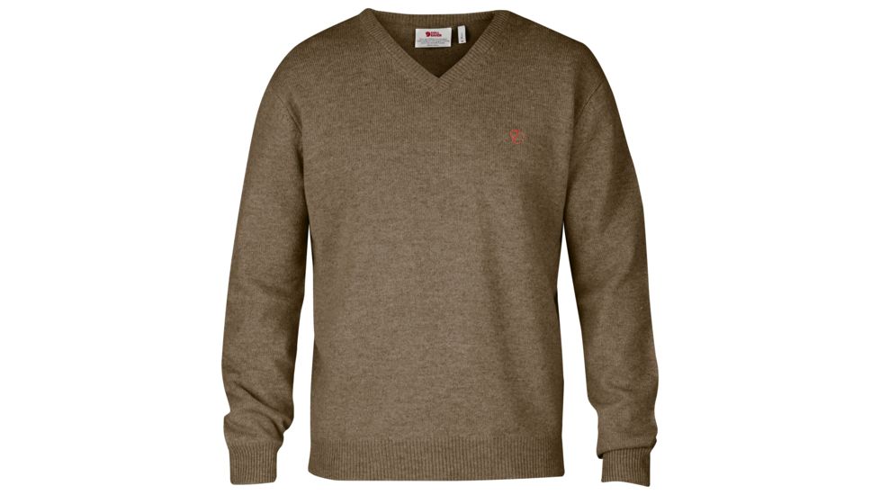 Fjallraven Shepparton Sweater - Mens-Taupe-Medium