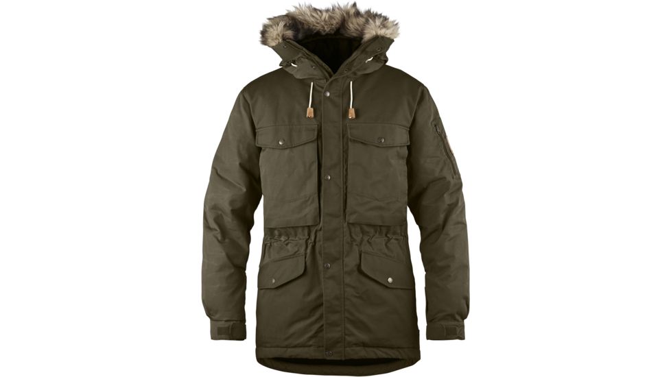 Fjallraven Singi Down Jacket - Men's, Dark Olive, Medium, 325578