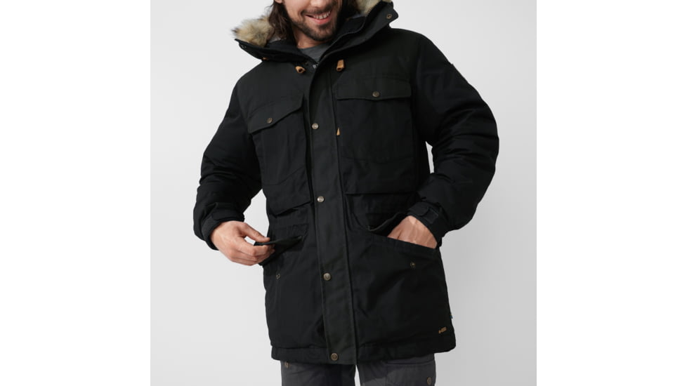 Fjallraven Singi Down Jacket - Mens, Black, 2XL, F86699-550-XXL