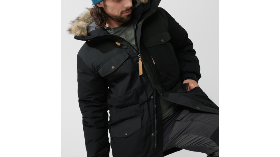Fjallraven Singi Down Jacket - Mens, Black, 2XL, F86699-550-XXL