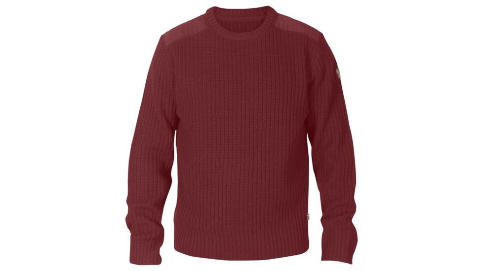 Fjallraven Singi Knit Sweater - Mens, Red Oak, Small, F81830-345-S