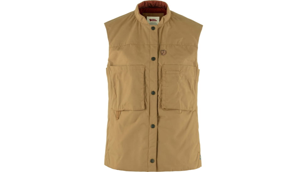 Fjallraven Singi Padded Vest - Womens, Buckwheat Brown, Medium, F87175-232-M