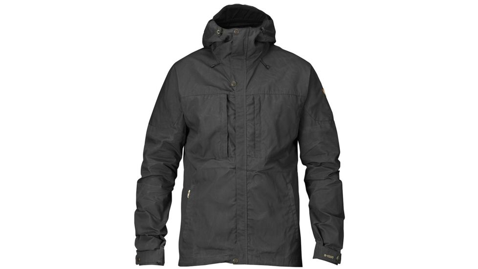 Fjallraven Skogso Jacket - Mens-Dark Grey-Medium