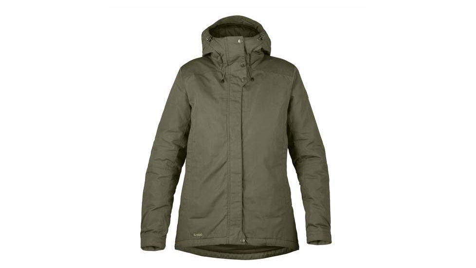 Fjallraven Skogso Padded Jacket - Womens, Laurel Green, Large, F89648-625-L