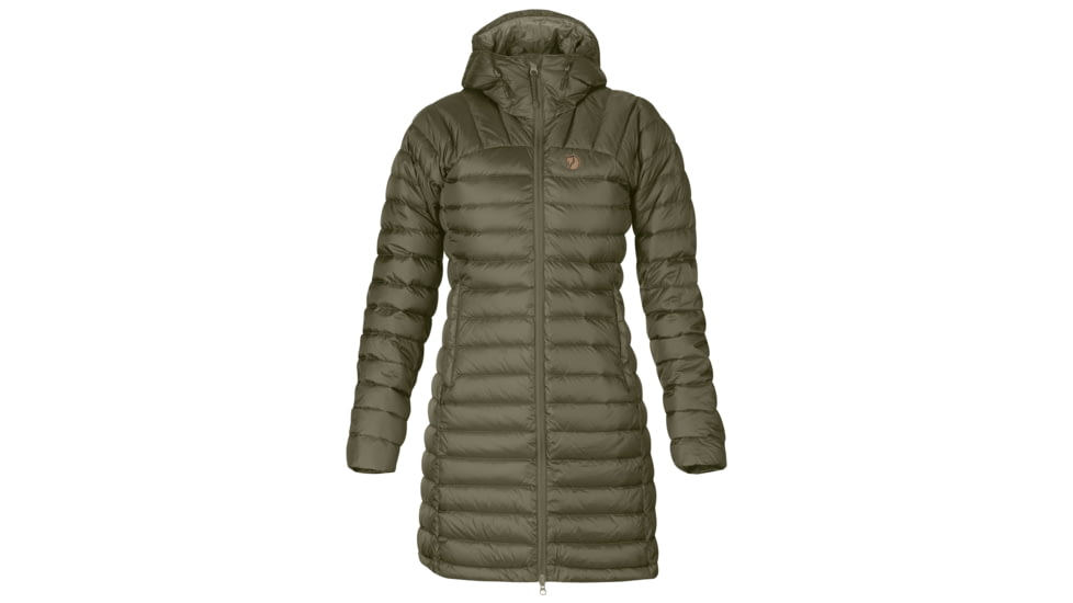 Fjallraven Snow Flake Parka - Women's, Laurel Green, Extra Small, F80766-625-XS