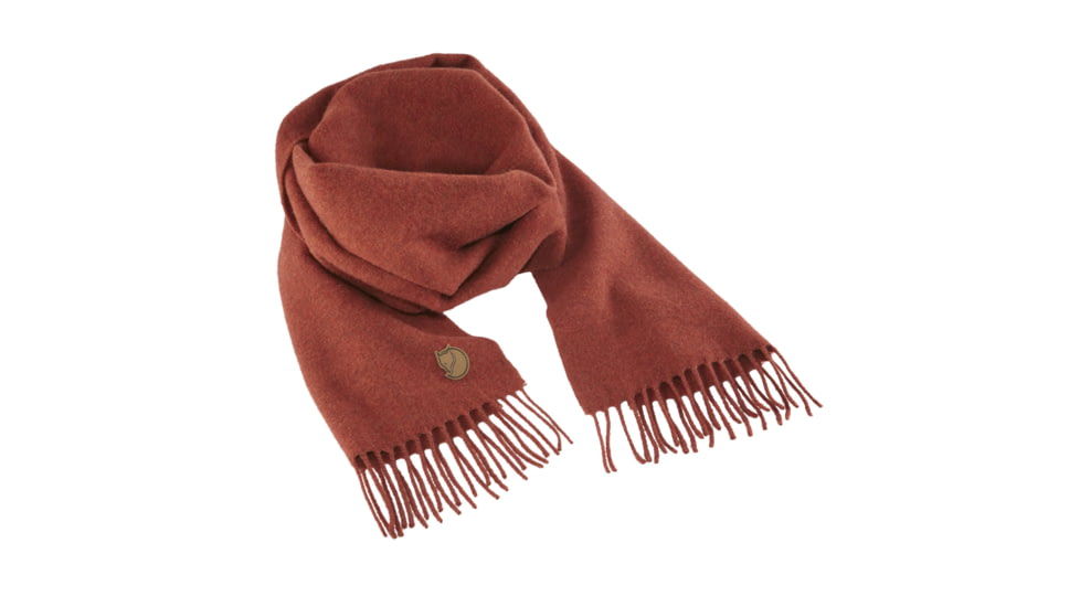 Fjallraven Solid Re-Wool Scarf, Autumn Leaf, One Size, F78011-215-OS