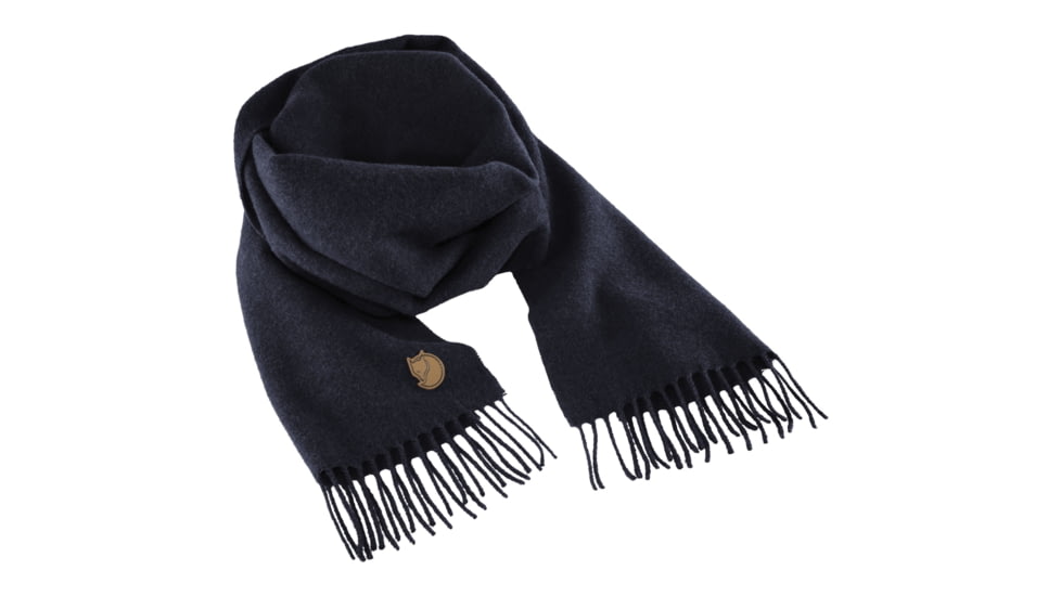Fjallraven Solid Re-Wool Scarf, Dark Navy, One Size, F78011-555-OS