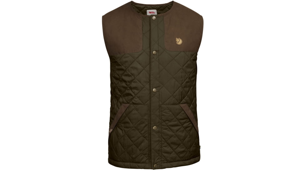 Fjallraven Sormland Padded Vest - Mens, Dark Olive, F90705-633-XL