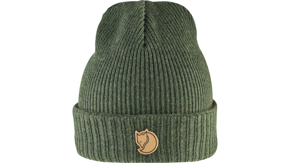 Fjallraven Sormland Reversable Beanie, Dark Olive, One Size, F78137-633-OneSize