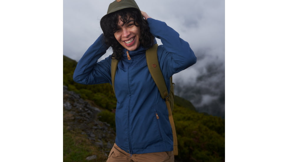 Fjallraven Stina Jacket - Womens, Indigo Blue, Medium, F89234-534-M