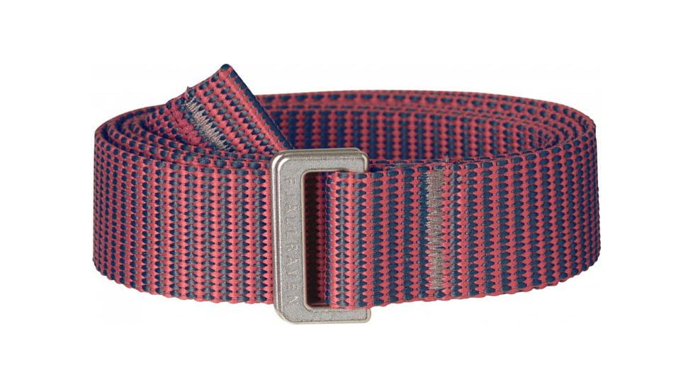 Fjallraven Striped Webbing Belt, Peach Pink-Dusk, OneSize, F77394-319-042-OneSize