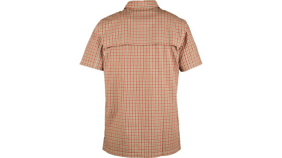 Fjallraven Svante Seersucker Short Sleeve Shirt - Men's, Extra Small, Green, F81544-620-XS