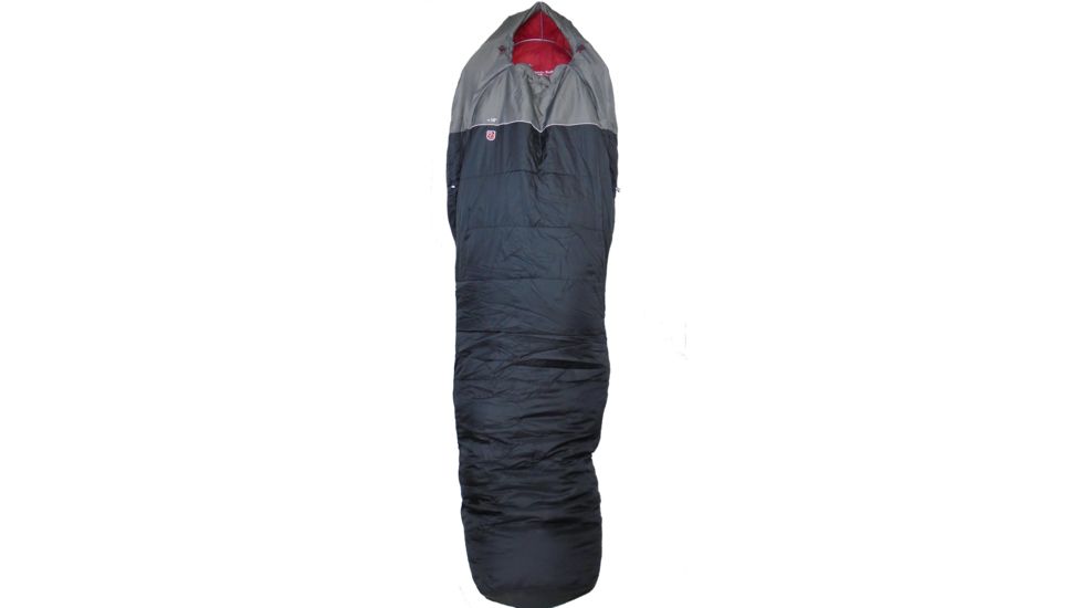 Fjallraven Thermo Base 50 Sleeping Bag-Black-Short