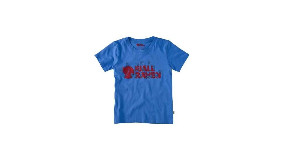 Fjallraven Trek Logo T-Shirt - Kids'-UN Blue-EU 110